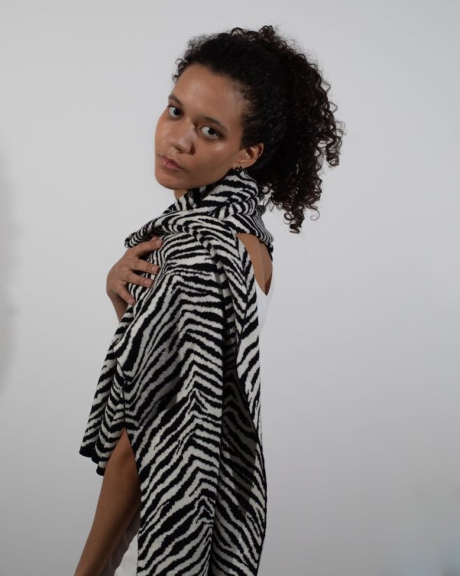 Zebra - Šála Swirl