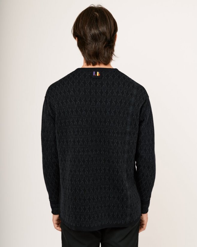 Otti Black Snow - Men's Jumper - Size: M